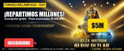 Torneo relámpago de bingo online